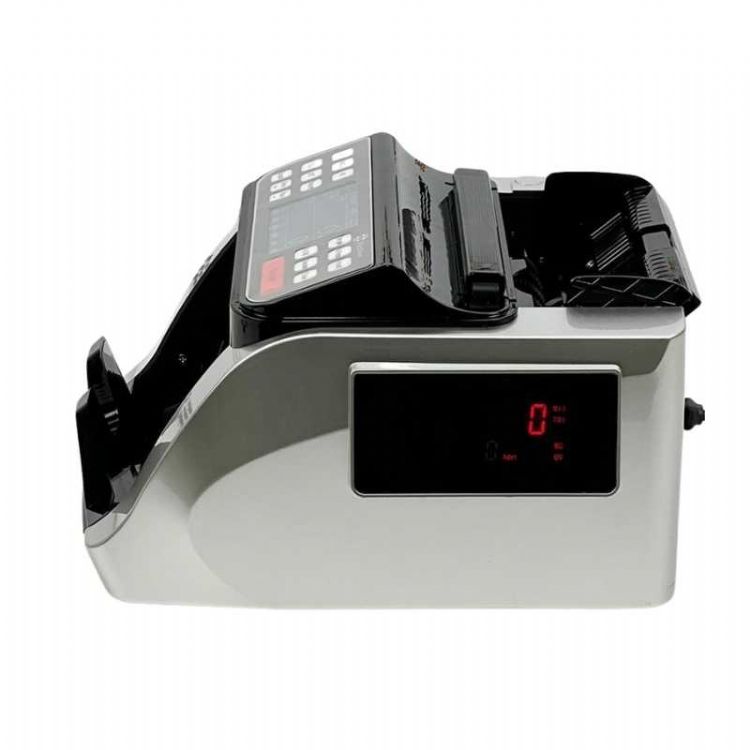 Plus Silver TL / EURO Kağıt Para Sayma Makinesi – Gri / Siyah Renk